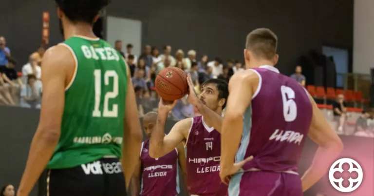 Fotografia del partit contra el Joventut ©Hiopos Lleida