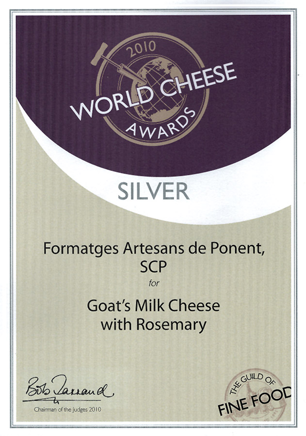 PREMIS WORLD CHEESE AWARDS 2010