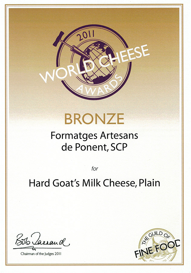 PREMIS WORLD CHEESE AWARDS 2011